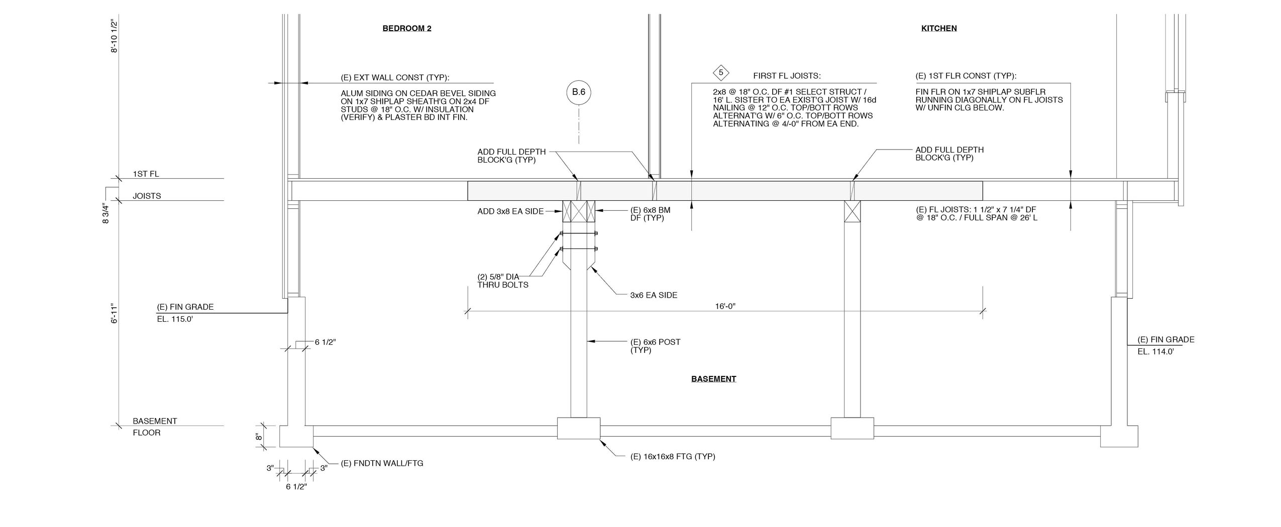 structural detail section